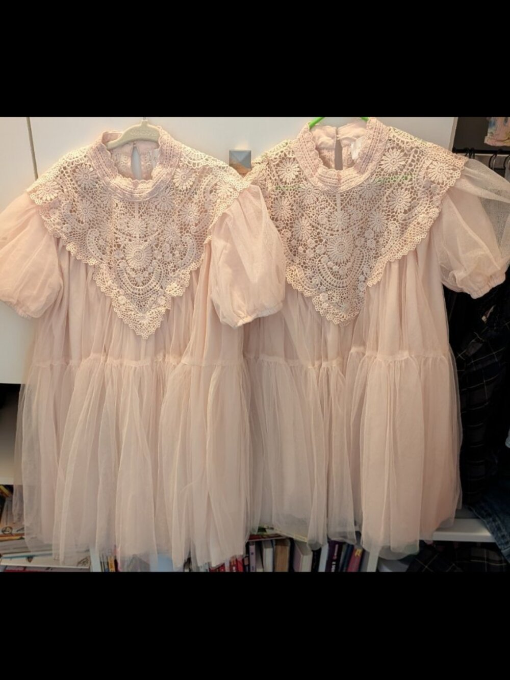 Petite Amalie pink tulle dress